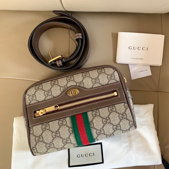Gucci Handbags - Sold. Auth Gucci Ophidia GG Supreme belt bag